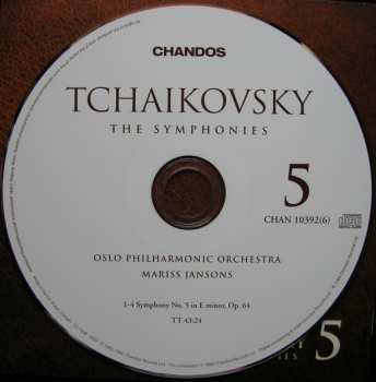 6CD/Doos Pyotr Ilyich Tchaikovsky: The Symphonies