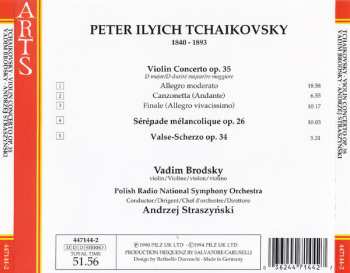 CD Pyotr Ilyich Tchaikovsky: Violin Concerto Op.35, Serenade Melancolique Op.26, Valse-Scherzo Op.34