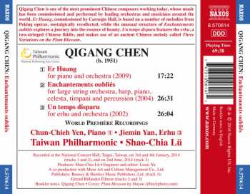 CD Qigang Chen: Enchantements Oubliés