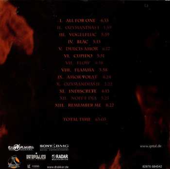 CD Qntal: Qntal IV - Ozymandias