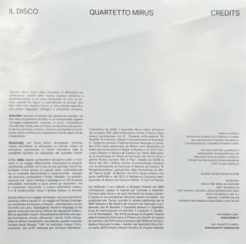 2LP Quartetto Mirus: Schnittke Stravinskij Adès