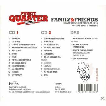 2CD/DVD Quaster: Family & Friends