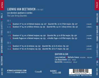 3CD Quatuor Alcan: Beethoven: Quatuors à Cordes - Volume 3