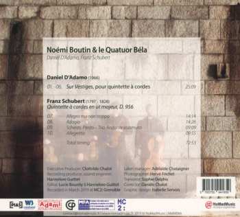 CD Quatuor Béla: D'Adamo, Sur Vestiges / Schubert, Quintette En Ut Majeur, D.956