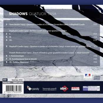 CD Quatuor Tana: Shadows
