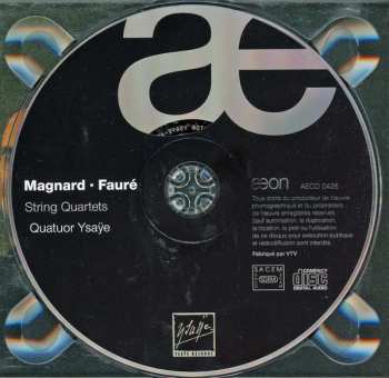 CD Gabriel Fauré: String Quartets