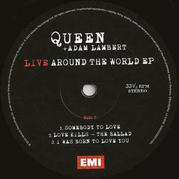 LP Queen: Live Around The World EP LTD | CLR
