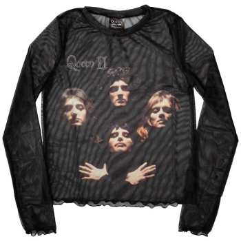 Merch Queen: Dames Crop Top Bo Rhap Classic