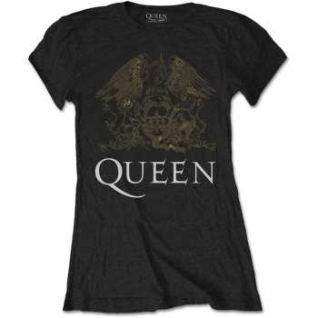 Merch Queen: Dames T-shirt Crest 