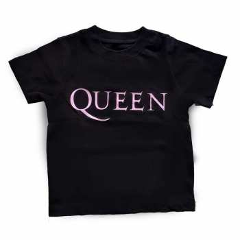 Merch Queen: Kinder Toddler T-shirt Pink Logo Queen 