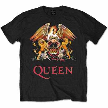Merch Queen: Kinder T-shirt Classic Crest 