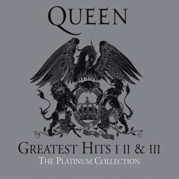 3CD/Doos Queen: Greatest Hits I II & III (The Platinum Collection)