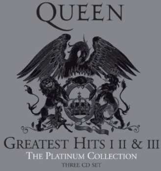 3CD/Doos Queen: Greatest Hits I II & III (The Platinum Collection) LTD