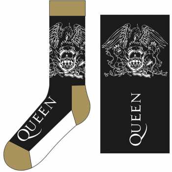 Merch Queen: Enkelsokken Crest & Logo Queen 