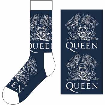 Merch Queen: Enkelsokken White Crests 