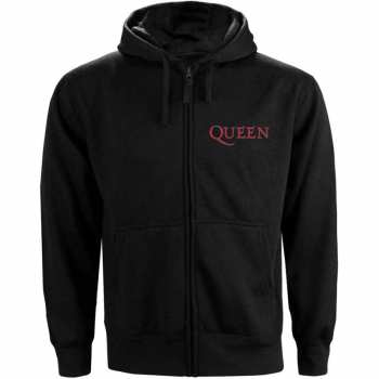 Merch Queen: Hoodie Met Rits Classic Crest 