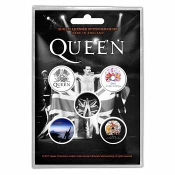 Merch Queen: Set Badges Freddie 