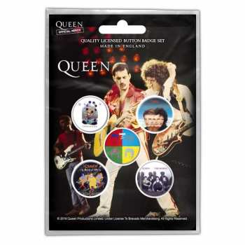 Merch Queen: Set Badges Later Albums 