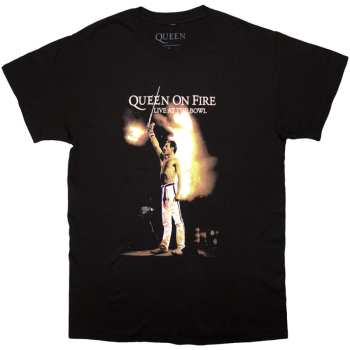 Merch Queen: T-shirt Live At The Bowl