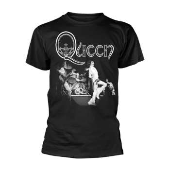 Merch Queen: T-shirt Live B&w