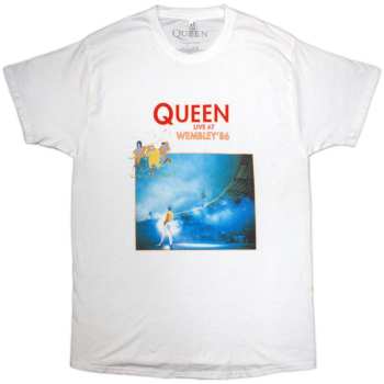 Merch Queen: T-shirt Wembley '86