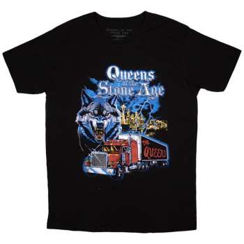 Merch Queens Of The Stone Age: T-shirt Wold Skyline