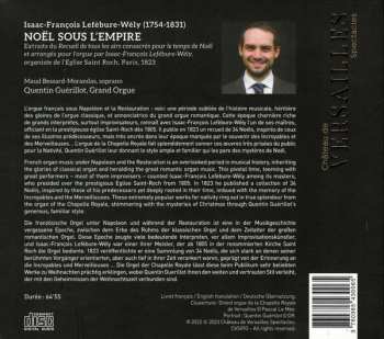 CD Quentin Guerillot: Noël Sous L'empire