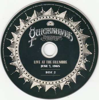 LP Quicksilver Messenger Service: Live At The Fillmore June 7, 1968