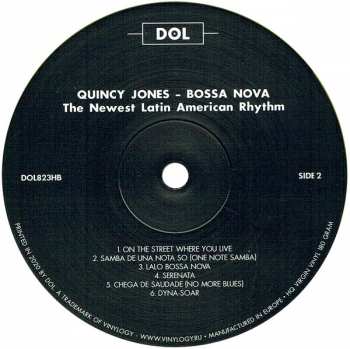LP Quincy Jones And His Orchestra: Big Band Bossa Nova