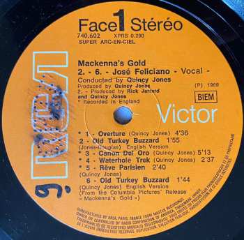 LP Quincy Jones: Mackenna's Gold