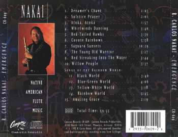 CD R. Carlos Nakai: Emergence: Songs Of The Rainbow World - Native American Flute Music