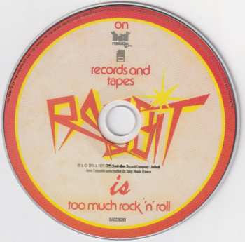 CD Rabbit: Too Much Rock 'n' Roll