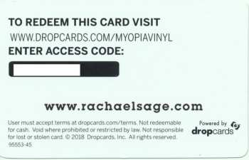 LP Rachael Sage: Myopia CLR