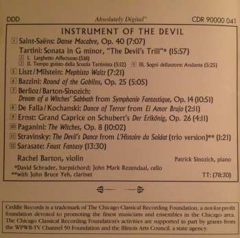 CD Rachel Barton Pine: Instrument Of The Devil