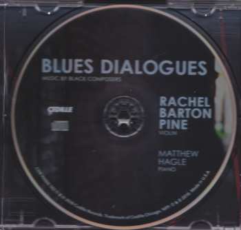 CD Rachel Barton Pine: Blues Dialogues: Music By Black Composers