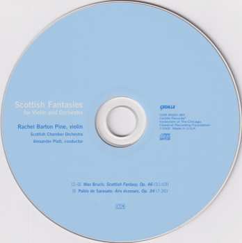 2CD Scottish Chamber Orchestra: Scottish Fantasies For Violin And Orchestra