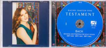 2CD Johann Sebastian Bach: Testament (Complete Sonatas And Partitas For Solo Violin)