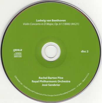 2CD Ludwig van Beethoven: Violin Concertos