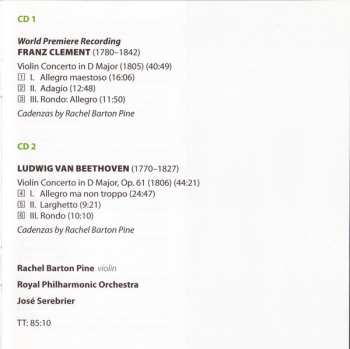 2CD Ludwig van Beethoven: Violin Concertos