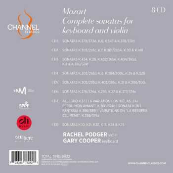 CD Rachel Podger: Mozart: Complete Sonatas for Keyboard and Violin