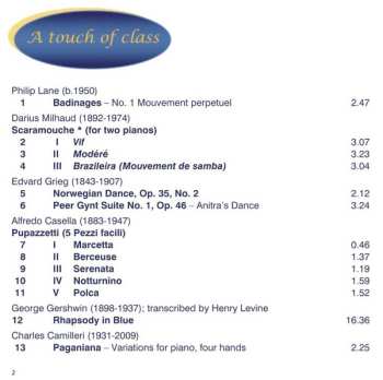 CD Rachel Fuidge: A Touch of Class