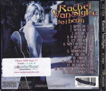 CD Rachel VanSlyke: So I Begin