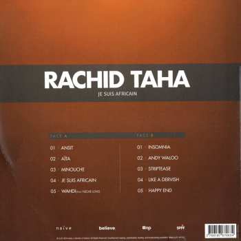 LP Rachid Taha: Je Suis Africain