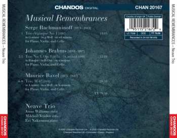 CD Johannes Brahms: Musical Remembrances