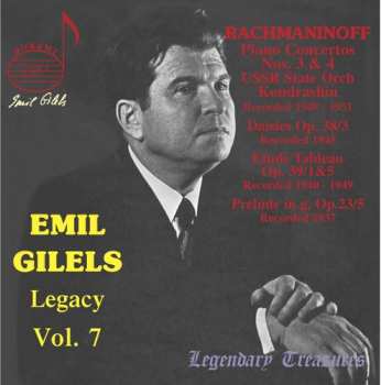 Album Sergei Vasilyevich Rachmaninoff: Legacy Vol. 7