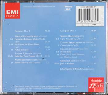 2CD Sergei Vasilyevich Rachmaninoff: Works For Two Pianos