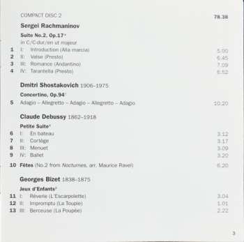 2CD Sergei Vasilyevich Rachmaninoff: Works For Two Pianos