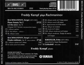 CD Sergei Vasilyevich Rachmaninoff: Freddy Kempf Plays Rachmaninov
