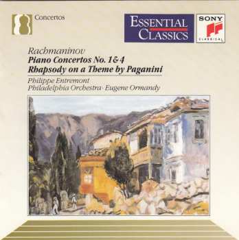 CD Sergei Vasilyevich Rachmaninoff: Piano Concertos 1 & 4 / Rhapsody On A Theme By Paganini