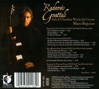 CD Radamés Gnattali: Solo And Chamber Works For Guitar